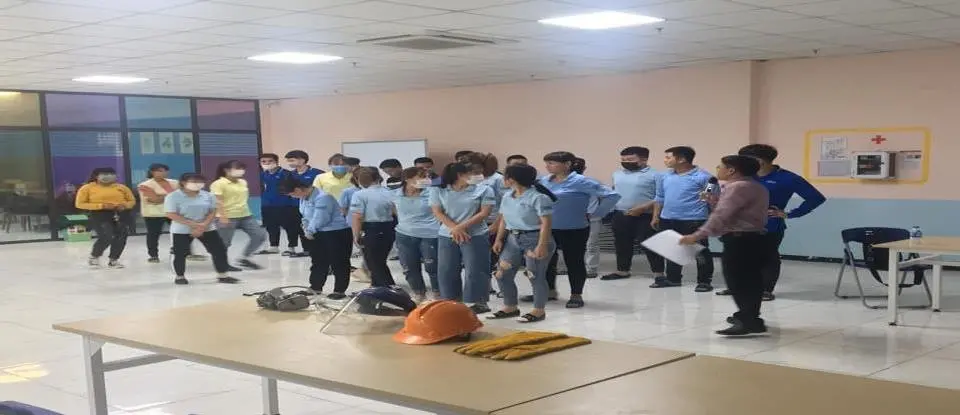 Diễn tập chống bạo động tại Nhà máy Samkwang Vina