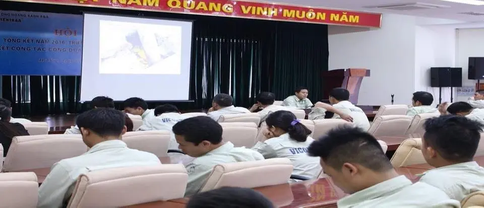Huấn luyện an toàn lao động - PCCC tại Nhà máy Vicostone