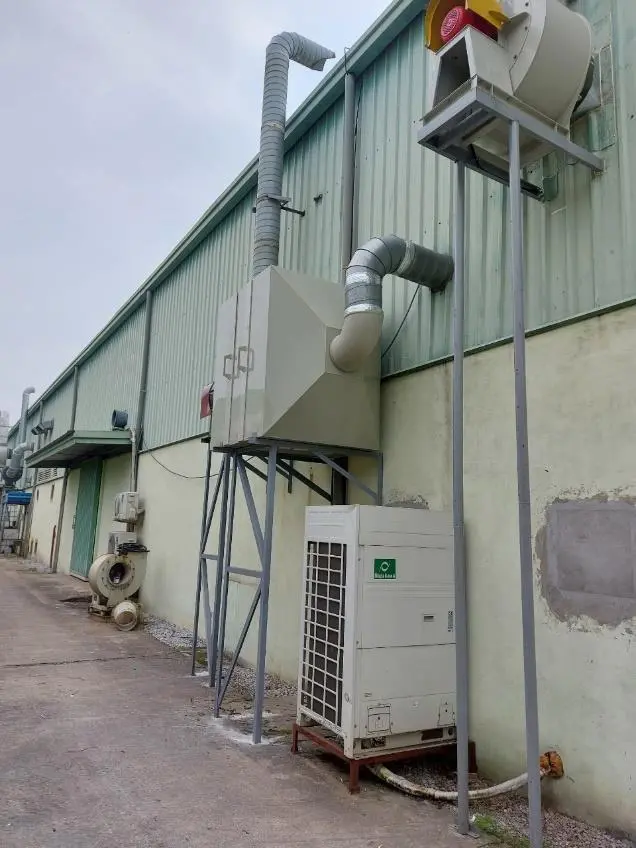Hệ thống xử lý khí thải Nhà máy Truwin Vina 2.000 m³/h