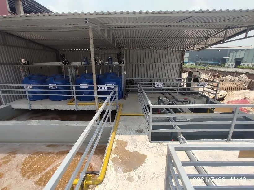 Hệ thống xử lý nước thải Nhà máy giấy Thiên An Phú 150 m³/ngày đêm
