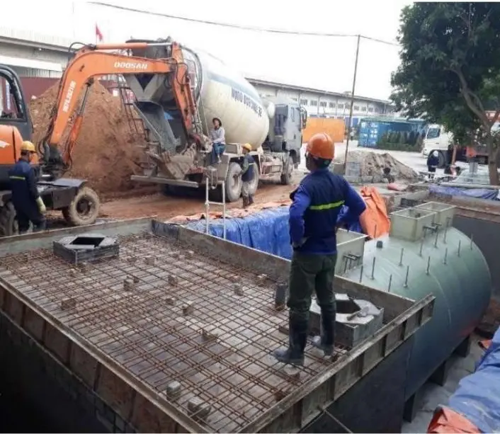 Hệ thống xử lý nước thải Nhà máy Vina Korea 30 m³/ngày đêm