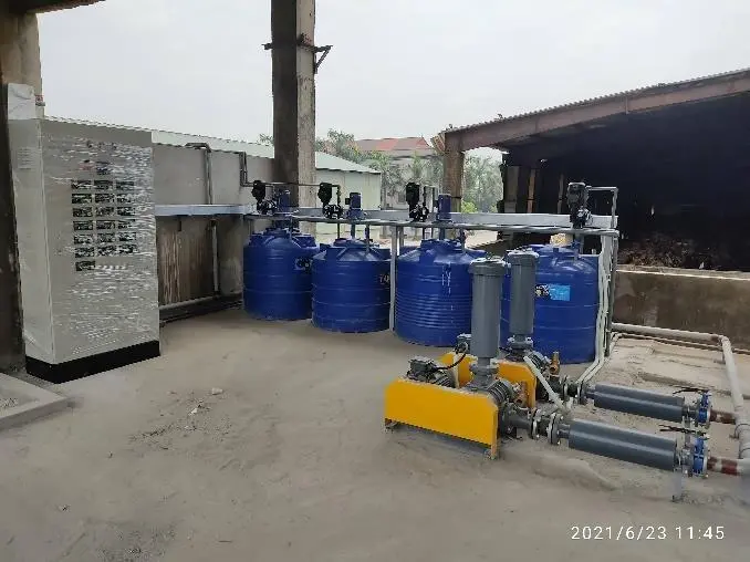 Hệ thống xử lý nước thải Nhà máy giấy Văn Năng 150 m³/ngày đêm